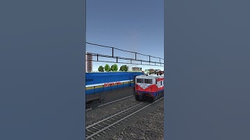 11020/KONARK EXPRESS CROSSING 18519/VSKP LTT EXPRESS WAG 4 - TRAIN SIMULATOR #train #shorts