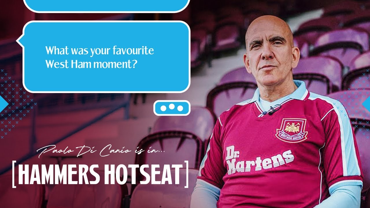 Paolo Di Canio Reacts To Conference League Win & Shares Wild West Ham Stories | Hammers Hotseat