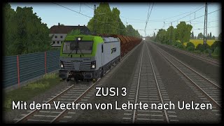 Mit dem Vectron von Lehrte bis nach Uelzen | ZUSI 3 - virtuelle Führerstandsmitfahrt