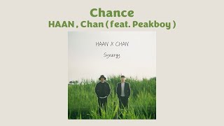 ［韓中歌詞］HAAN × Chan『Chance (feat. Peakboy 픽보이)』