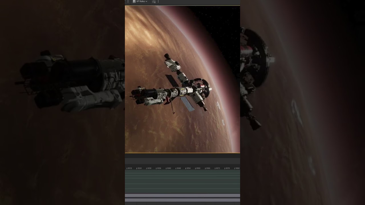 Unreal engine 5 space station environmet