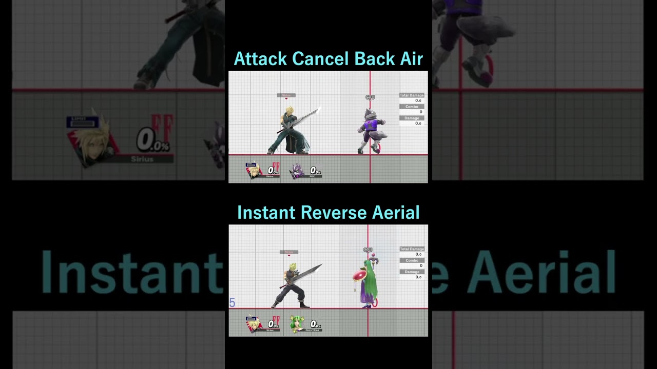 Attack Cancel Back Air vs. Instant Reverse Aerial – Competitive Smash Bros. for Beginners 