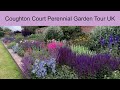  uk coughton court perennial gardens walking tour  warwickshire england