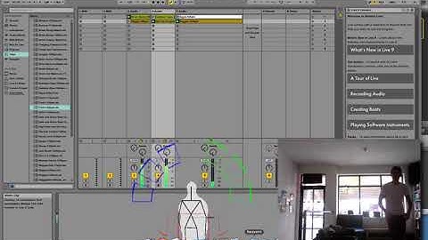 Kinect Motion Sound Sequencer