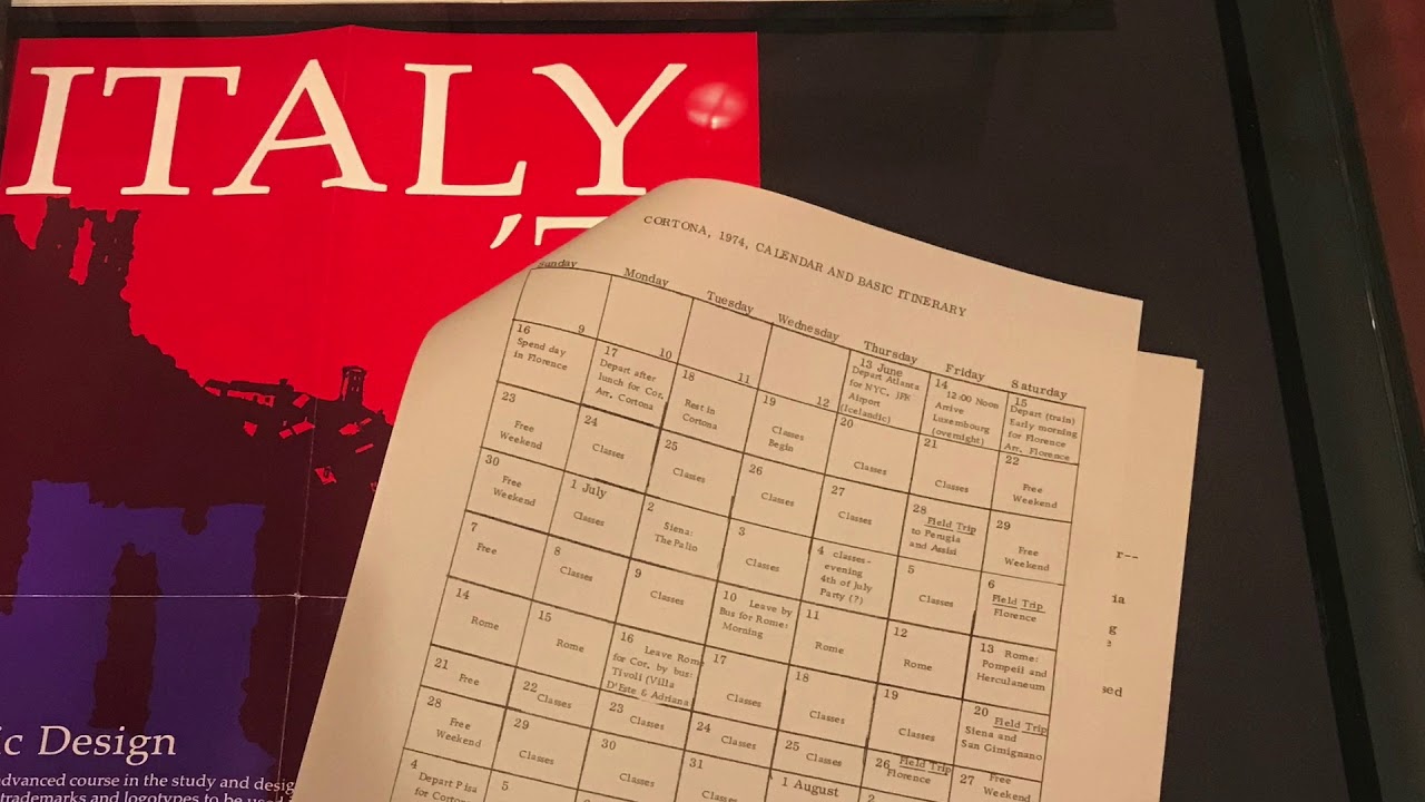 Virtual Tour Stop: Experiencing Cortona Exhibit