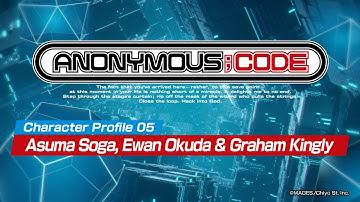 ANONYMOUS;CODE Character Trailer 5 – Asuma, Ewan & Graham | Nintendo Switch, PS4 and Steam