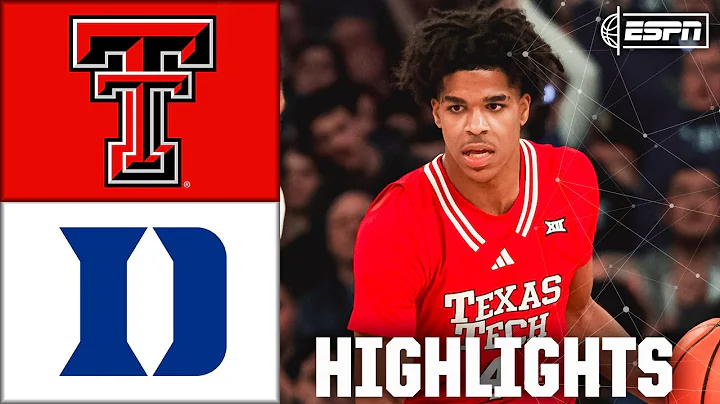 Texas Tech Red Raiders vs. Duke Blue Devils | Full Game Highlights | ESPN College Basketball