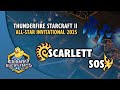 Scarlett vs sOs - ZvP | Thunderfire SC2 All-Star Invitational 2025 - Day 1 | StarCraft 2 Tournament