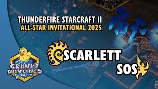 Scarlett vs sOs - ZvP | Thunderfire SC2 All-Star Invitational 2025 - Day 1 | StarCraft 2 Tournament