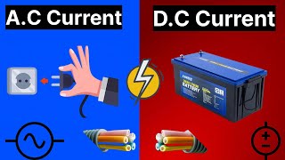 AC vs DC Current | Difference Between Alternating and Direct Current in Urdu/Hindi