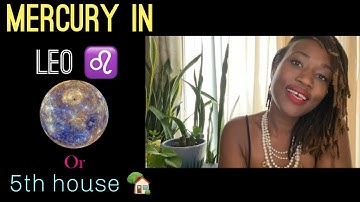 Mercury In Leo ♌️ Or 5th House 🏡 || #Mercury #Leo #Astrology