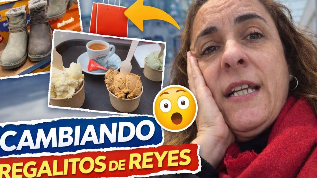 "Día de cambios:descambiando regalitos deReyes y paseito de compras 🛍️ 