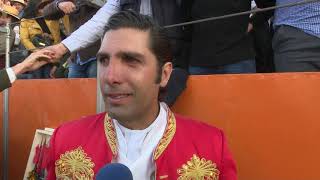 Pedro Luceiro tras perder a su caballo Grano de Oro