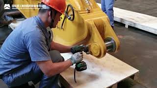 Installation Instructions For Boom, Stick and Bucket of Excavator ZG3365LC-9C