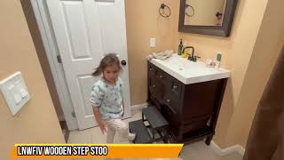 Wooden Step Stools for Adults & Kids