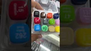 New Fancy Touch Marker 12 Shade #stationarycollection #markers #markers