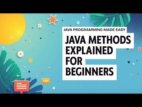 Java Methods for Beginners | Void, Return, Parameters & More #java #tutorials