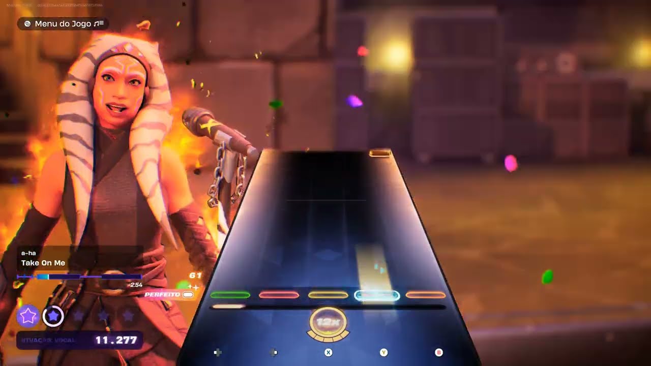 fortnite festival - a ha take on me (vocal)