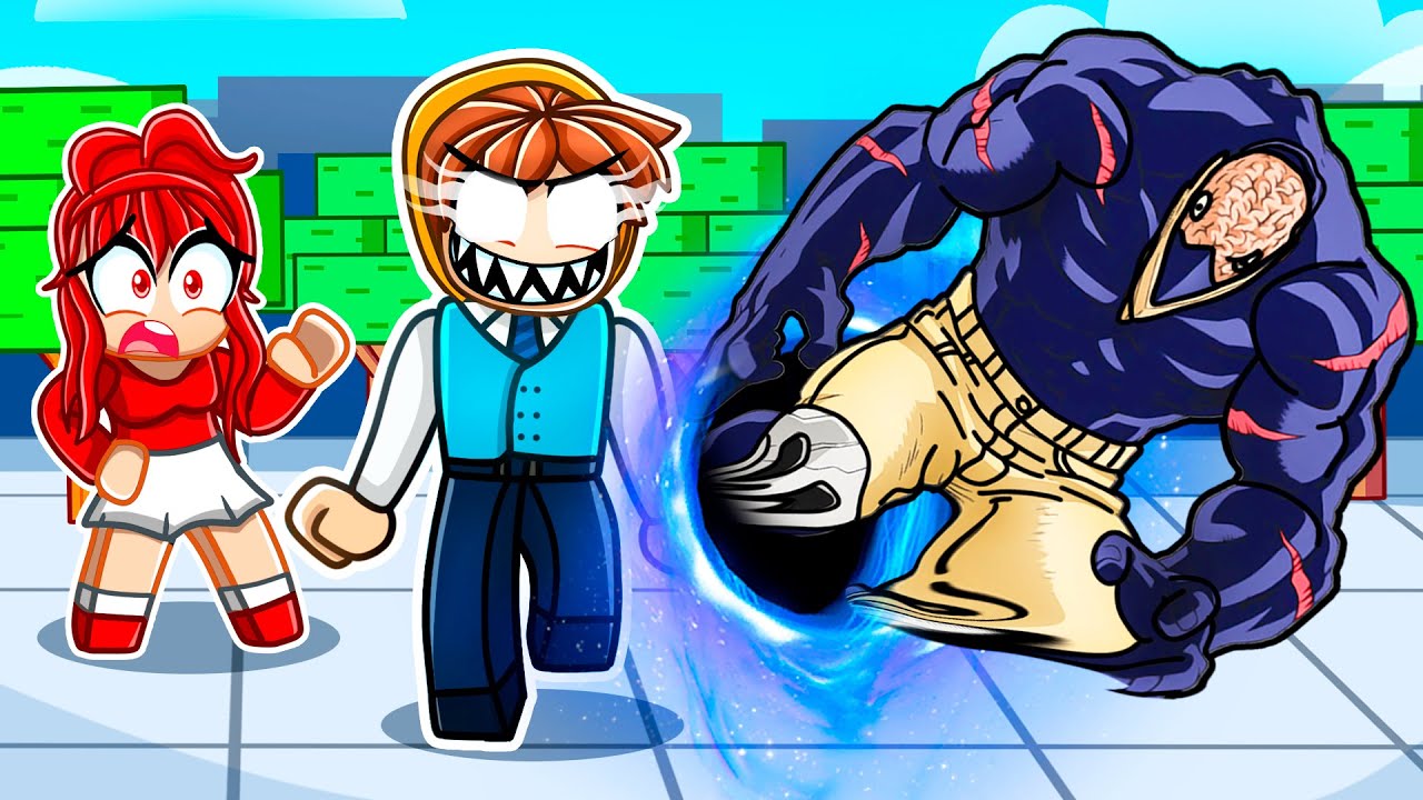 Использую 100 глюков, чтобы заставить моего ЛЮБИМОГО думать, что я ХАКЕР в Roblox Strongest Battl...