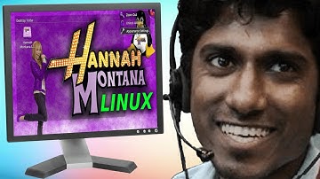 Scammer VS Hannah Montana Linux! He is a complete IDIOT!