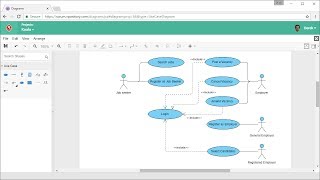 Vẽ sơ đồ Use Case trực tuyến: Với công cụ vẽ sơ đồ Use Case trực tuyến, bạn có thể tạo ra những sơ đồ chuyên nghiệp chỉ trong vài phút mà không cần phải tải xuống phần mềm. Hấp dẫn hơn nữa, việc tạo và sửa đổi sơ đồ được thực hiện từ bất cứ đâu, bất cứ khi nào.