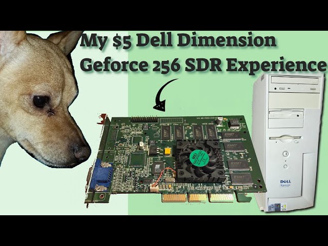 My $5 Dell Dimension GeForce 256 SDR Experience - YouTube