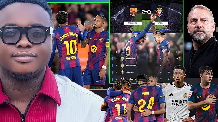 BARCELONA 2 OSASUNA 0, RAPHINHA BRACE CARRIES BARCA.. BELLINGHAM VS PEDRI, TOP ANALYSIS ON THE GAME