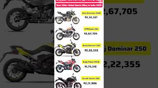 Top 5 Best 250cc Bikes in India 2026 🔥#ktmduke #ktm #suzukigixxer250 #bajajpulsar #hero