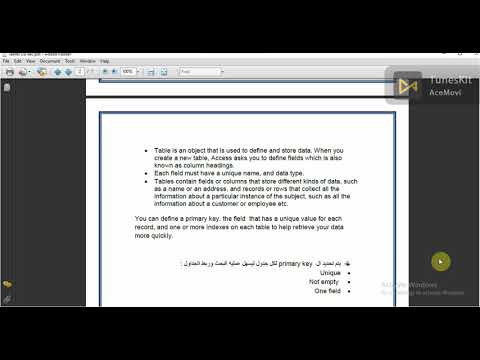 Data Dictionary, how to build Data Dictionary Structure Using Access. part 1
