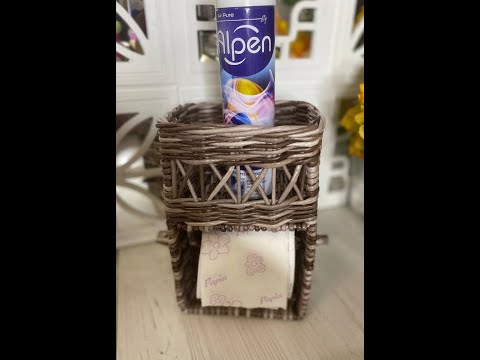 Подвесная корзина для туалетных принадлежностей. Часть 1