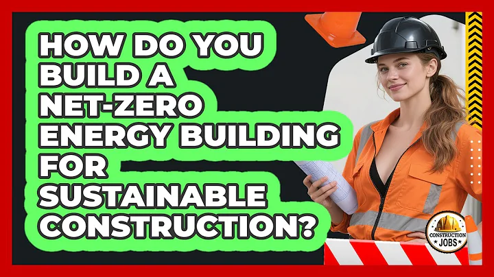 How Do You Build A Net-zero Energy Building For Sustainable Construction? - Construction Jobs
