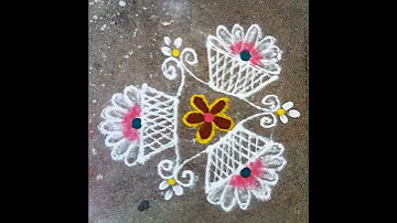 #tamil colours #morning rangoli #kolam #rangolidesigns #muggulu #dailyrangoli #trending #shorts