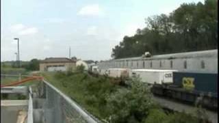 CSX Q173-14 Passing Along the Wall