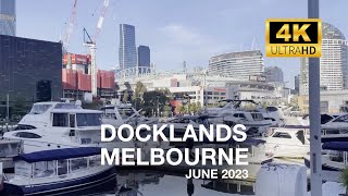 Docklands Melbourne 4k Walkthrough