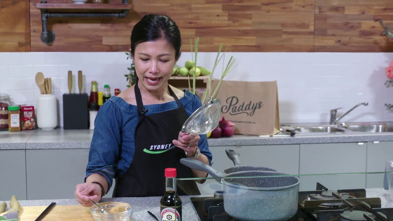 Market Menu #4 Shimeji Mushroom & Baby Choy Sum Soup Facebook Master