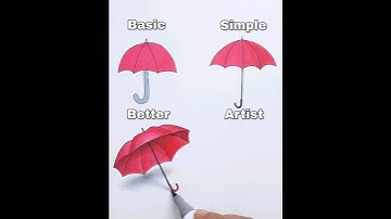 Umbrella Drawing #shorts #art #drawing