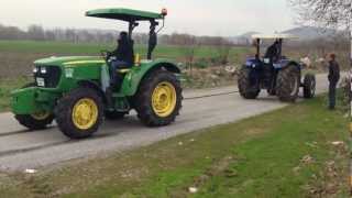 john deere 5050e new holland tt55 youtube
