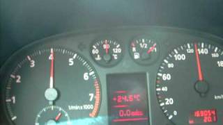 AUdi A3 1.8 T 0-130 kmh.AVI