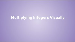 Multiplying Integers Visually