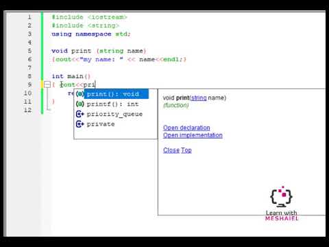 Void function error in c++ - YouTube