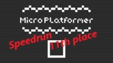Breeze speedrun 11th place | Micro platformer