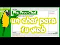 PHPfreeChat, como poner un chat en mi web