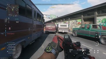 call of duty MW2 multiplayer  Kill chain on the highway