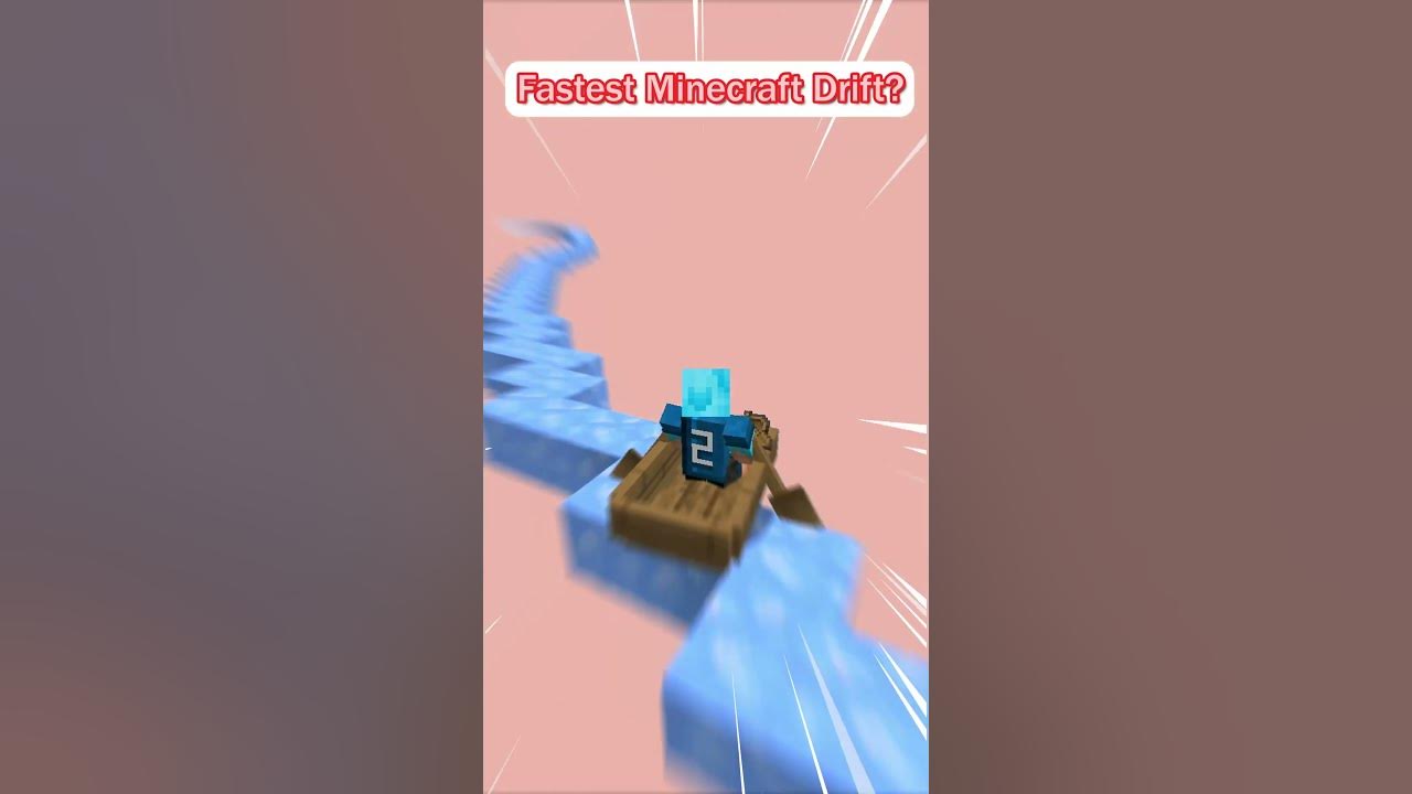 The fastest minecraft drift youtube