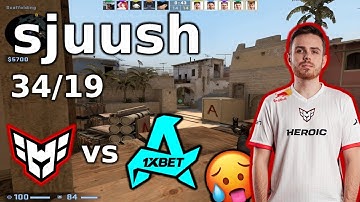sjuush LEADS COMEBACK! Highlights ONLY🔥 (34/19) - NIP vs Eternal Fire - CSGO POV Highlights