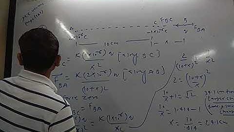 Suppose the second charge in previous problem is -1.0×10^-6C.locate the position where a third charg