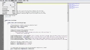DrawShape.java program