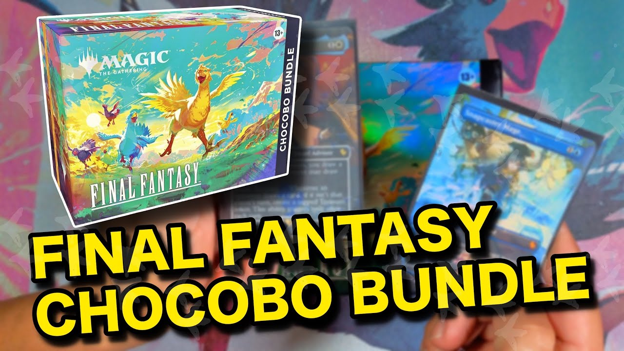 Final Fantasy Chocobo Bundle Opening - YouTube