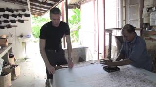 How traditional Malay Batik is made