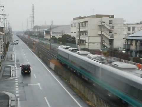 E653系K307編成 KY出場回送(回8725M)@2013.2.18